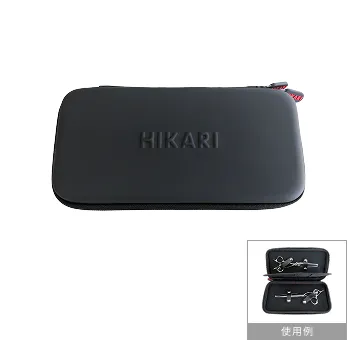 ヒカリポーチ型シザーケース（2丁用）